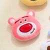 Adorable Plush Bear & Rabbit Brooch Keychain for Kids & Women - Cute Bag or Pin Accessory