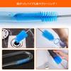 Haojiaho Pipe Cleaner and Pipe Brush (3-Piece Set) for Drain Cleaning, Pipe Plumbing, Drain Clearing, Cleaning, Long, Thin Brush, Wire, Bath, Kitchen,