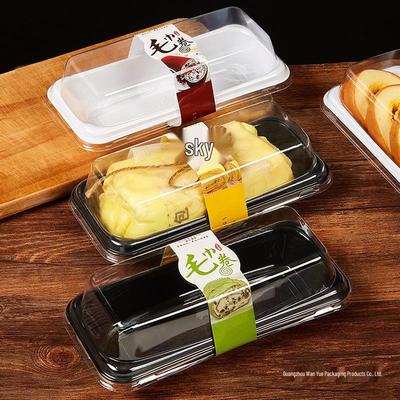 Rectangular Takeout Box for Bread, Sandwiches, Swiss Rolls, and Jujube Cake