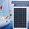 100W 18V/5V Solarzelle USB Solarmodul mit Controller für Auto Yacht Batterie Boot Ladegerät Outdoor Batterieversorgung Solarmodul Kit