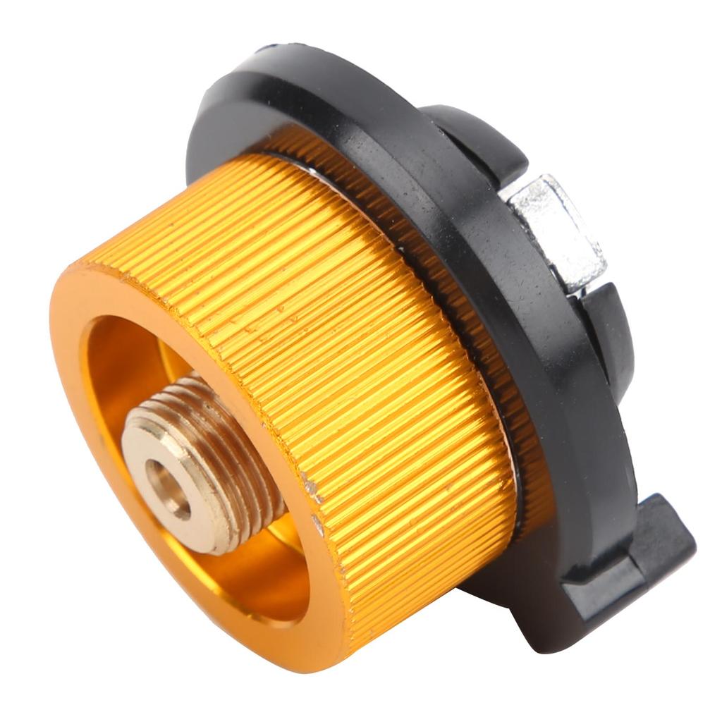 Camping Stove Butane Gas Adapter for Long Gas Tank Adapter to Convert Lindal Type Valve Output