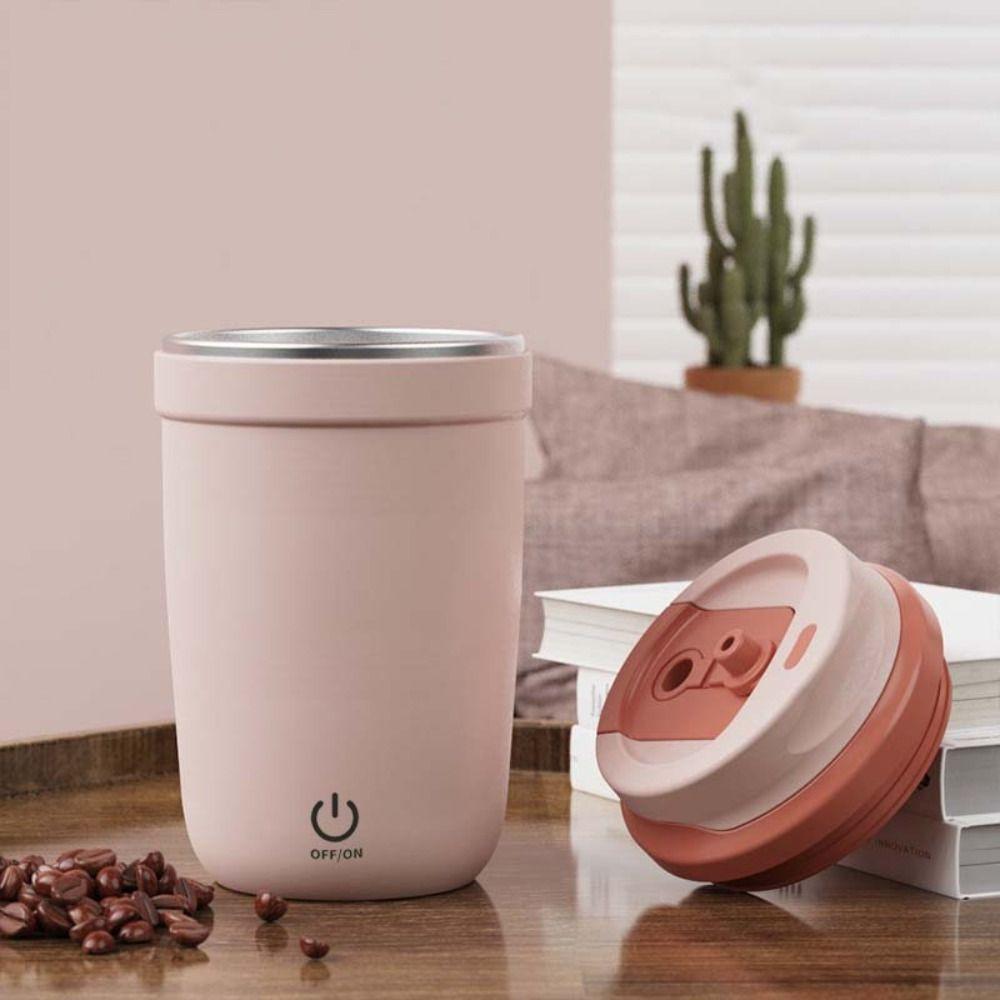 400ml Self Stirring Coffee Mug Electric Tumbler Drinkware Automatic Mixing Cup  Protein Powder