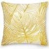 Home Decor Exotic Leaf  Feather Patterned Pillow Covers Pattern Cushion Cover Suitable for Sofa Bedroom Car Pillow Cover