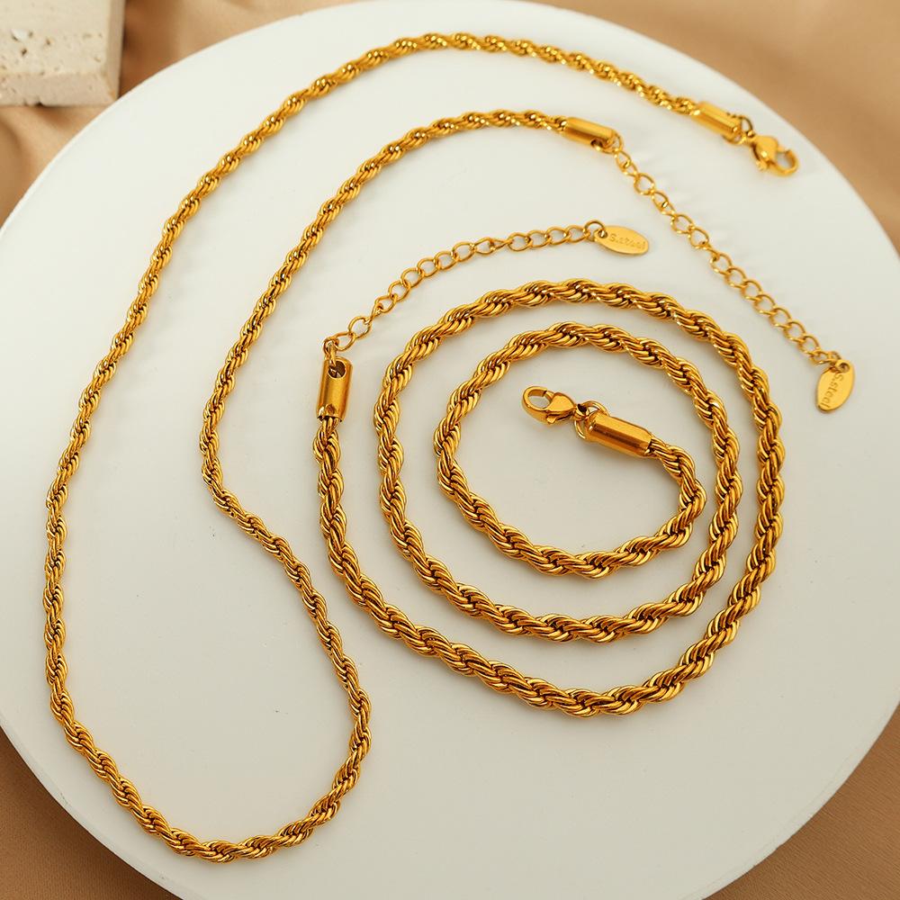Wind Leichter Luxus Atmosphärische Verdrehte Halskette Damen Trend Nische High-End Design Schlüsselbein Kette Mit Schmuck