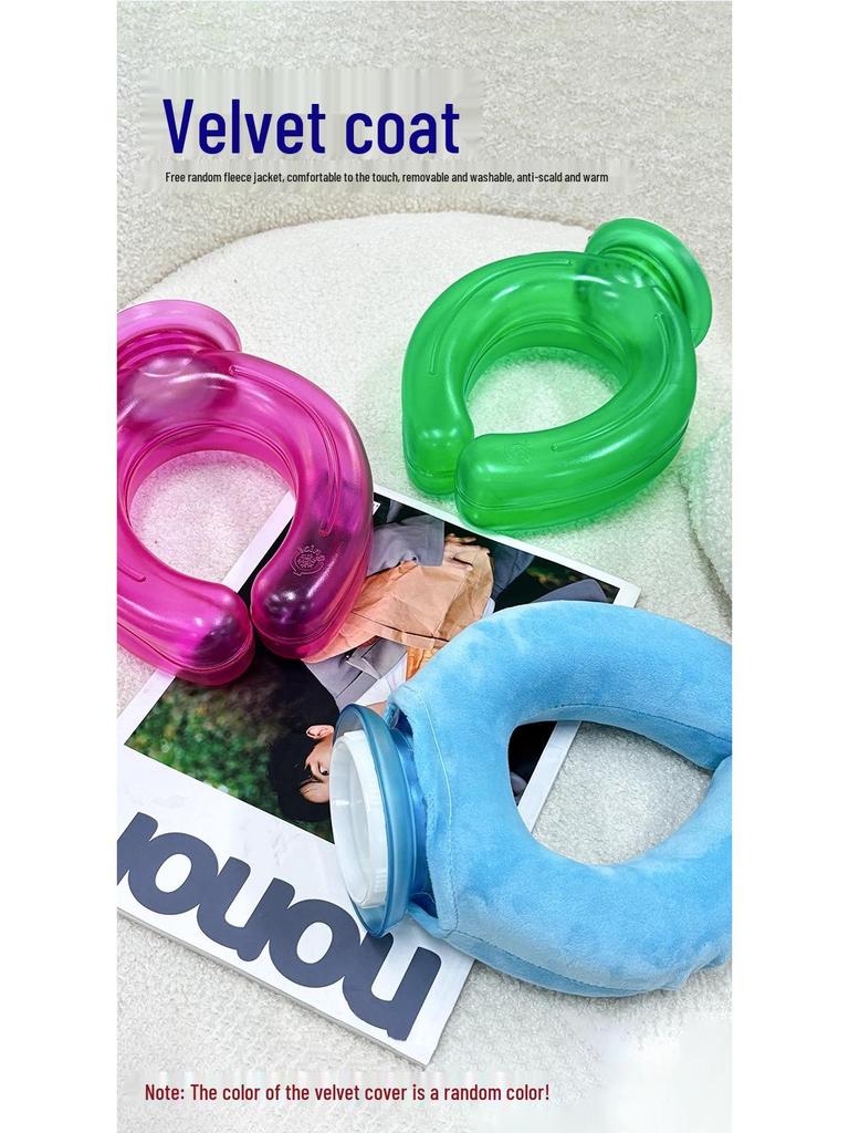 U-Shaped Hot/Cold Compress Pillow for Neck and Shoulder