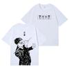 Jujutsu Kaisen Hiromi Higuruma Rückenkunst reines Baumwoll-T-Shirt Hochwertige Streetwear für Damen und Herren 2026 neu Kurzärmeliges Oberteil