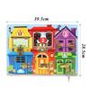 Children Unlock Busy Board Toys Montessori Teaching Life Skills Training DIY Activity Board Education Learning Toy For Preschool