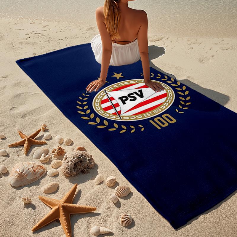 Psv Eindhoven Redesign Mikrofaser Strandtuch, Leicht und Schnelltrocknend, für Sommerreisen, Strand-Essential, Schwimmbad
