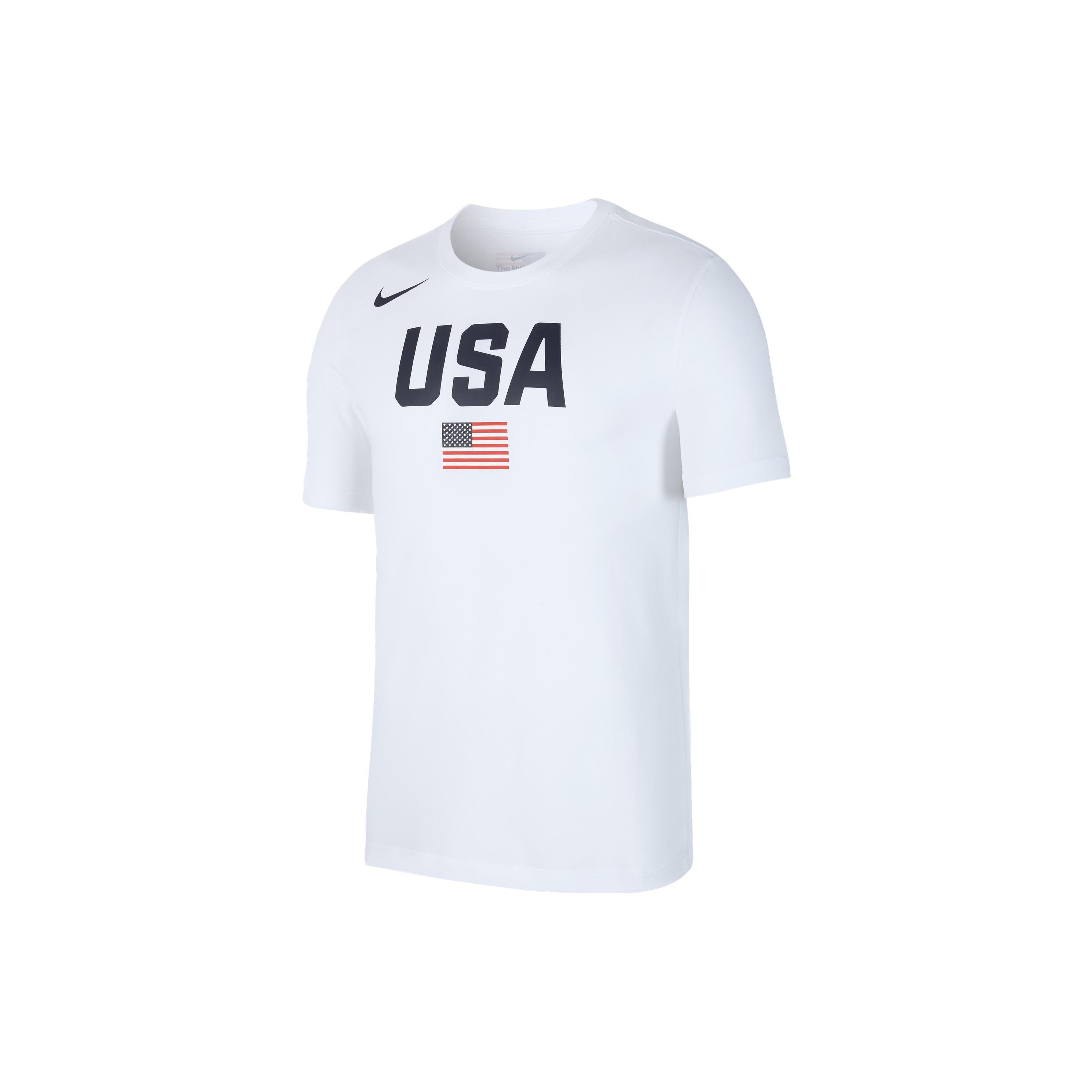 

New Nike T Shirts Men White AV4352-100