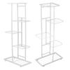 Indoor 5 Layer Flower Plant Stand Pots Display Shelf Rack Holder for Garden Balcony DecorationWhite
