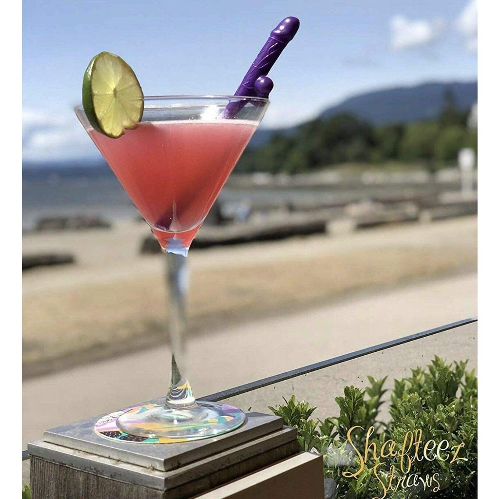 Willy Pennis Decorate Bachelor Party Straws