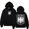 Rapper Kanye West Vultures Logo Felpa con cappuccio Unisex Donna Hip Hop Moda Vintage Maglioni Felpa Casual Pile Felpe con cappuccio Streetwear Unisex