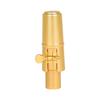 Alto Saxophone Mouthpiece Alto Saxophone Gold Metal Mouthpiece Hat Clip Storage Bag Woodwind Instrument Parts & Accessories