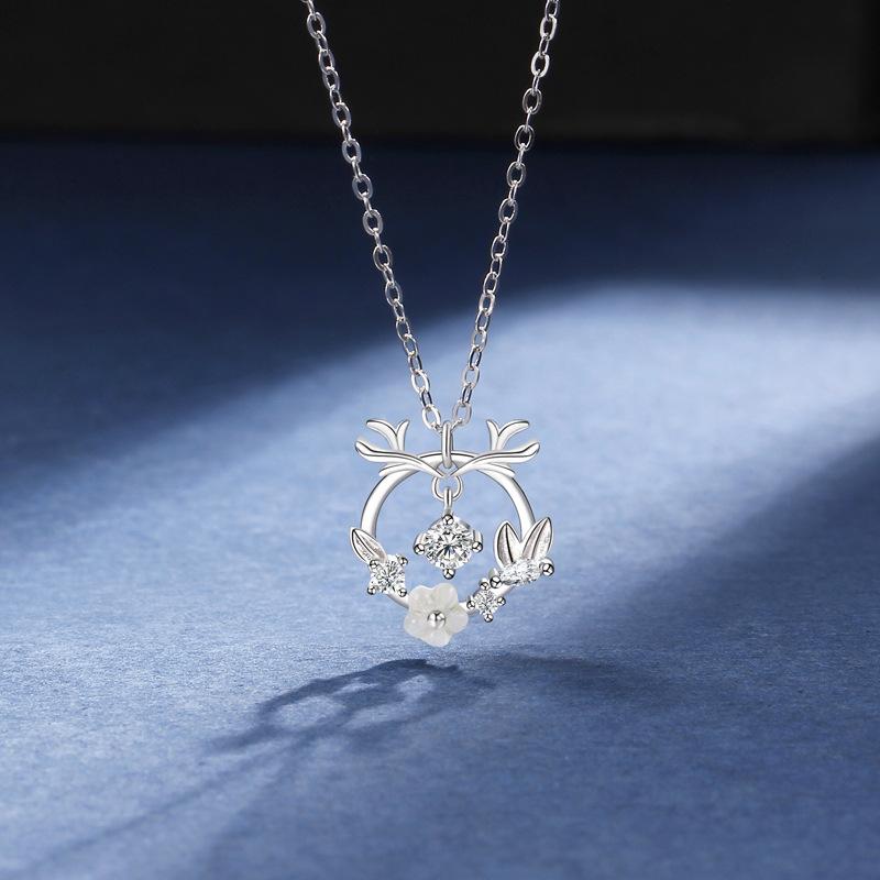 Original Yilu Has Your Necklace, Female Korean Diamond-encrusted Simple and Versatile Niche High-end Jewelry