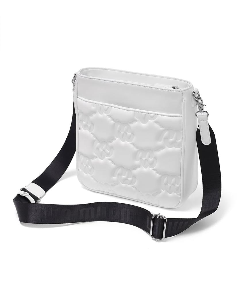Miramilan Carina Men's Shoulder Bag, White