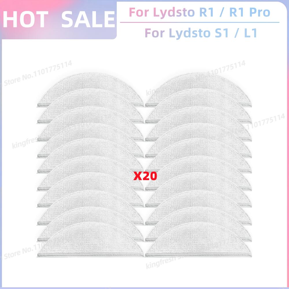 Fit For XiaoMi Lydsto R1 / R1A / R1D / R1 Pro / S1 / L1 Replacement Parts Accessoies Roller Side Brush Filter Mop Pads Dust Bag