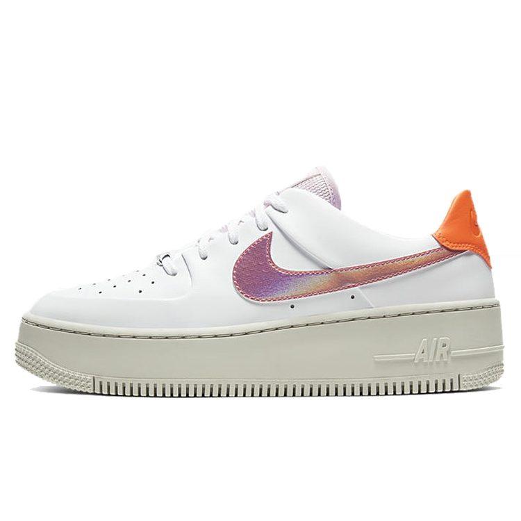 Nike Air Force 1 Sage Low White Digital Pink Pink Foam Women's CV3036-100
