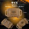 MILQUEST Medical Pouch for MOLLE Off Your First EDC Pouch Airsoft, Compatible, "Show Gear," Aid, Utility, Tactical, (Coyote Brown)