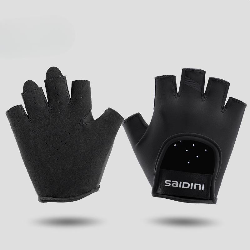 Anti Slip  Thin Breathable and Shock Absorbing and Wear Resistant Gloves for Men and Women's Outdoor Sports Cycling