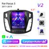 8Core 2 Din Android 12 Car Radio for Ford Focus 3 Mk 3 2011 2012 - 2019 Multimedia Video Player 2Din Carplay Auto Stereo DVD