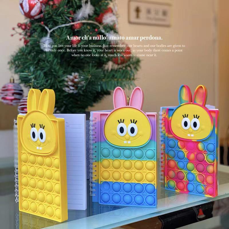 

Pioneer A6 50-Sheet Silicone Pikachu Bubble Decompression Notebook A6