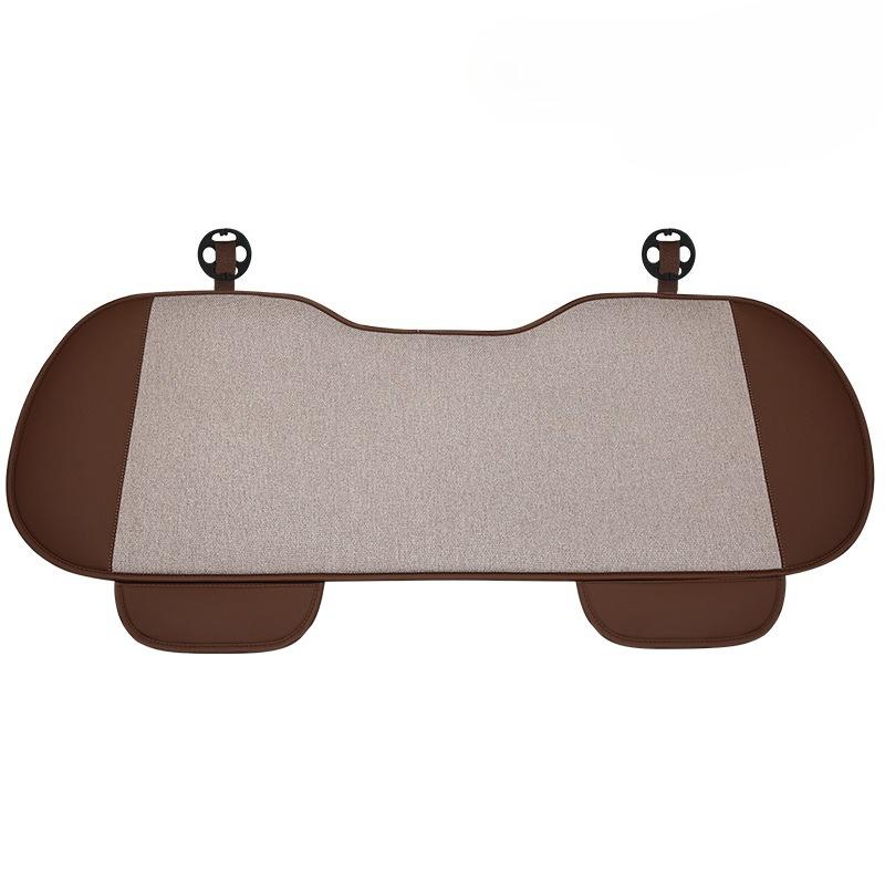 New Car Seat Cushion Four Seasons Universal Cotton and Hemp Office Chair Comfortable Dual Use Backless Car Seat Cushion