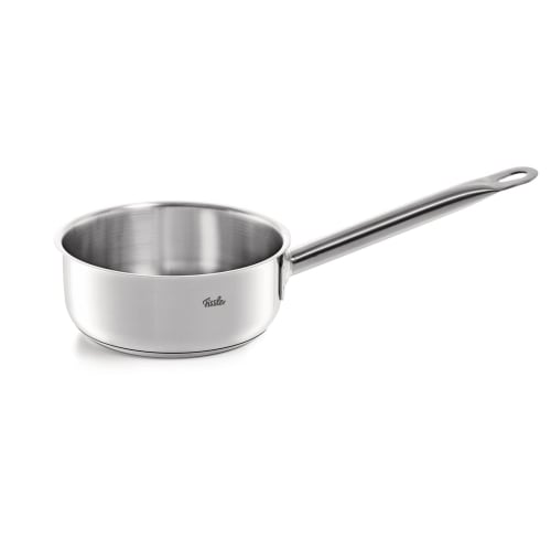 Fissler San Francisco Set C (Drip-Free, Drip-Free, with Glass Lid and Convenient Graduations) for Waterless Cooking and Induction Cooking, Silver, 040