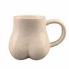Ins-style Nordic Creative and Personalized Human Chest Cup, Ceramic Mug, Coffee Cup, Human Art Small Water Cup