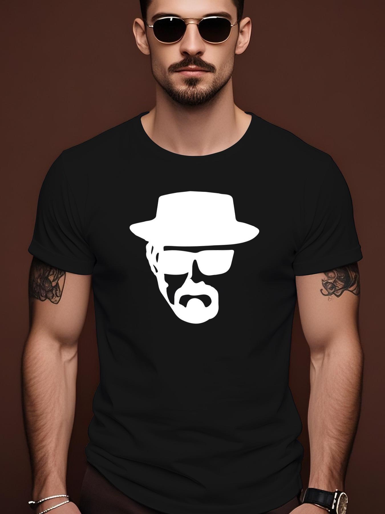 Fashion Glasses Graphic Tshirt - Casual Summer Crew Neck ... S