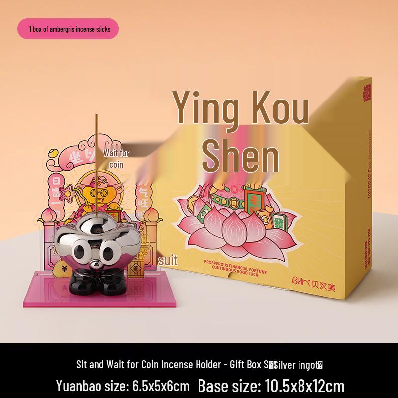 Beihanmei Ceramic Incense Holder – Decorative Desk Ornament & Mood Stabilizer, Perfect Birthday Gift