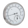 2-in-1 Edelstahl Dampfbad Sauna Raum Thermometer Hygrometer Thermo-Hygrometer Innen