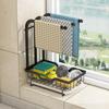 Kitchen Dishcloth Drying & Storage Rack
