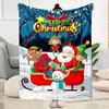 Christmas 168 Blanket Comfortable Suitable for Livingroom Sofa Seaside Four Seasons Multipurpose Stylish Decor Gifts For Family Or Friends