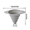 Mini Foldable Funnel Silicone Collapsibled Portable Funnels For Fuel Hoppers Beer Oil Kitchen Accessories Tools Items