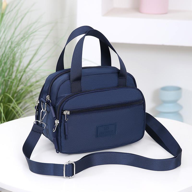 

New women s shoulder bag fashion shopping outdoor travel messenger bag light large capacity nylon portable small square bag one size fits all