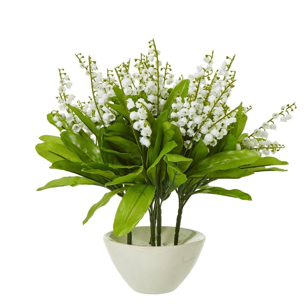 Hill Interiors Lily Of The Valley Artificial Flower