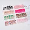 Wide Teeth Acetate Hair Comb Anti Static Professional Salon Styling Tool for Curly Wet Dry Hair Home Daily Use