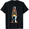 Planets Lava Lamp Graphic T-Shirt Funny Science Gifts Casual Cotton Crewneck Tee