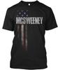 Mcsweeney Family American Flag T-Shirt Made In the USA Size S To 5XL