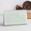 Calendar For Desk 2026 Korean Style Portable Decoration Organizer Aesthetic Desk Calendar Planner For Teacher Classroom Offices