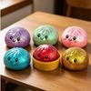 Glitter Dumpling Squishies Toy Bun Baozi Dumpling  Box Colorful Food Squishy Sensory Fidget Toy Anti Stress Squeeze Ball