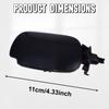 Tankdeckel Klappe Scharnier Dichtung Unlackiert Schwarz für Renault Scenic 1999 2000 2001 2002 2003 7700428371 7700838514