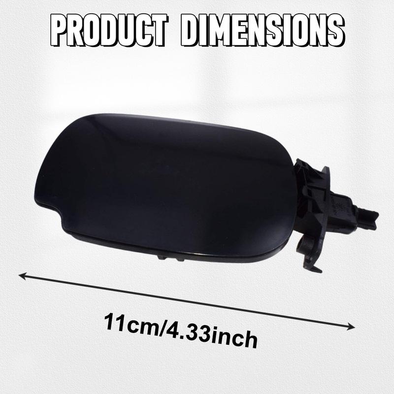 Tankdeckel Klappe Scharnier Dichtung Unlackiert Schwarz für Renault Scenic 1999 2000 2001 2002 2003 7700428371 7700838514