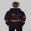 2026 Children's Hoodies 3D Spider Printed New Men's and Women's Hoodies Casual Neutral Hoodies Children's Hoodies Clothing