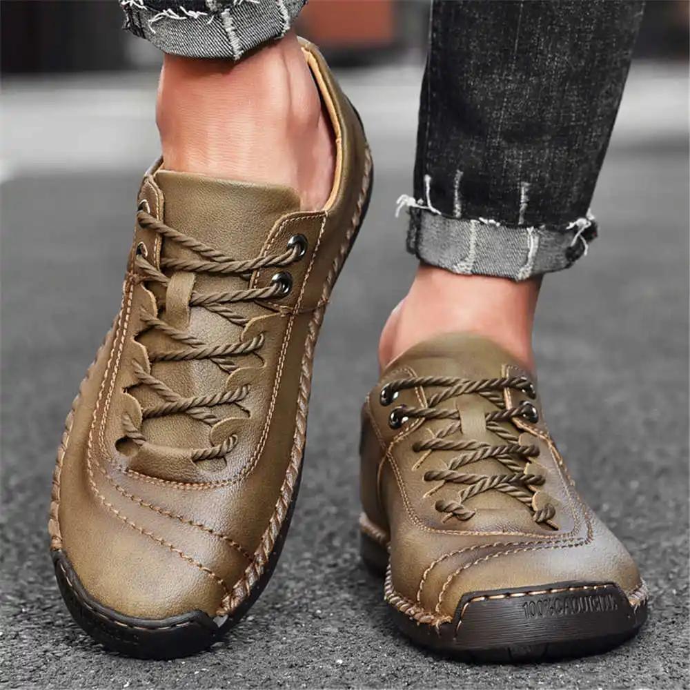 With Ties 40-41 Loafers Shoes For Men Dress Heels Elegant Man Comfortable Wedding Shoes Sneakers Sports Footwear Celebrity