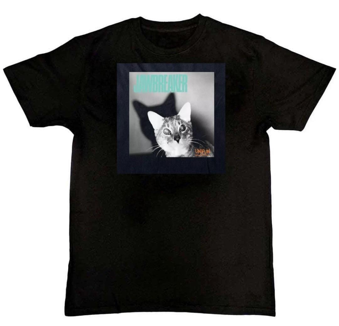 Jawbreaker Band Unfun Cat Music Lover Graphic T-Shirt M