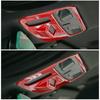 Interior Front Reading Light Lamp Cover Trim For Chevrolet Camaro 2017+ Red