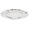 Rustless Steel Serving Platter Polished Dessert Plate Easy To Wipe Snack Dish Home