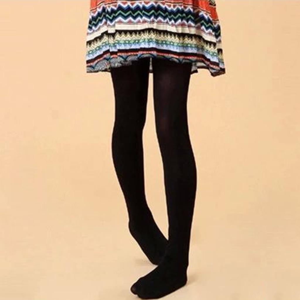 Hose Adult Velvet Ballet Dance Tights Footed