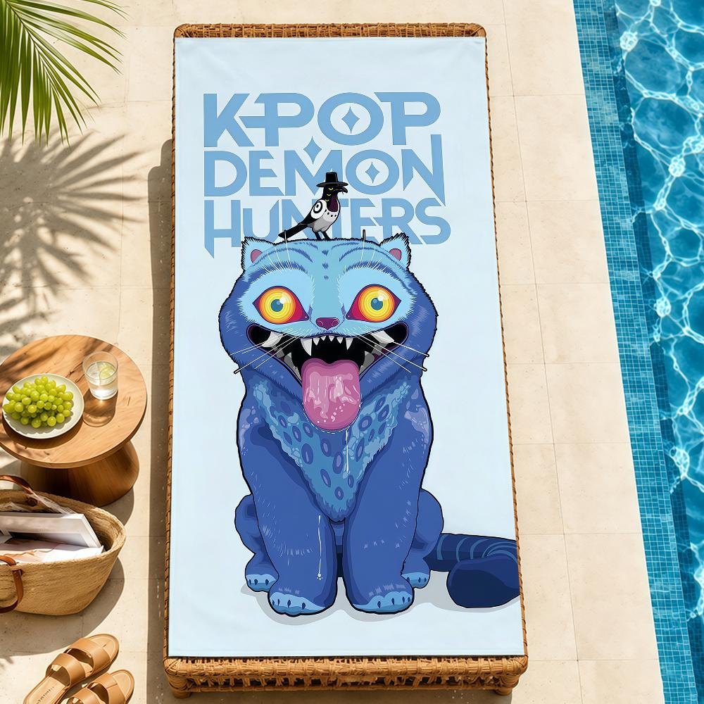 anime k-k-popS soft Beach Towel Trip swim d-demonS Pool bath h-hunters-S Gym M-Mira R-Rumi home room Z-Zoey meme Decor Gift